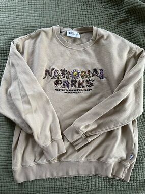 Parks Project 90s Doodle National Park Crewneck